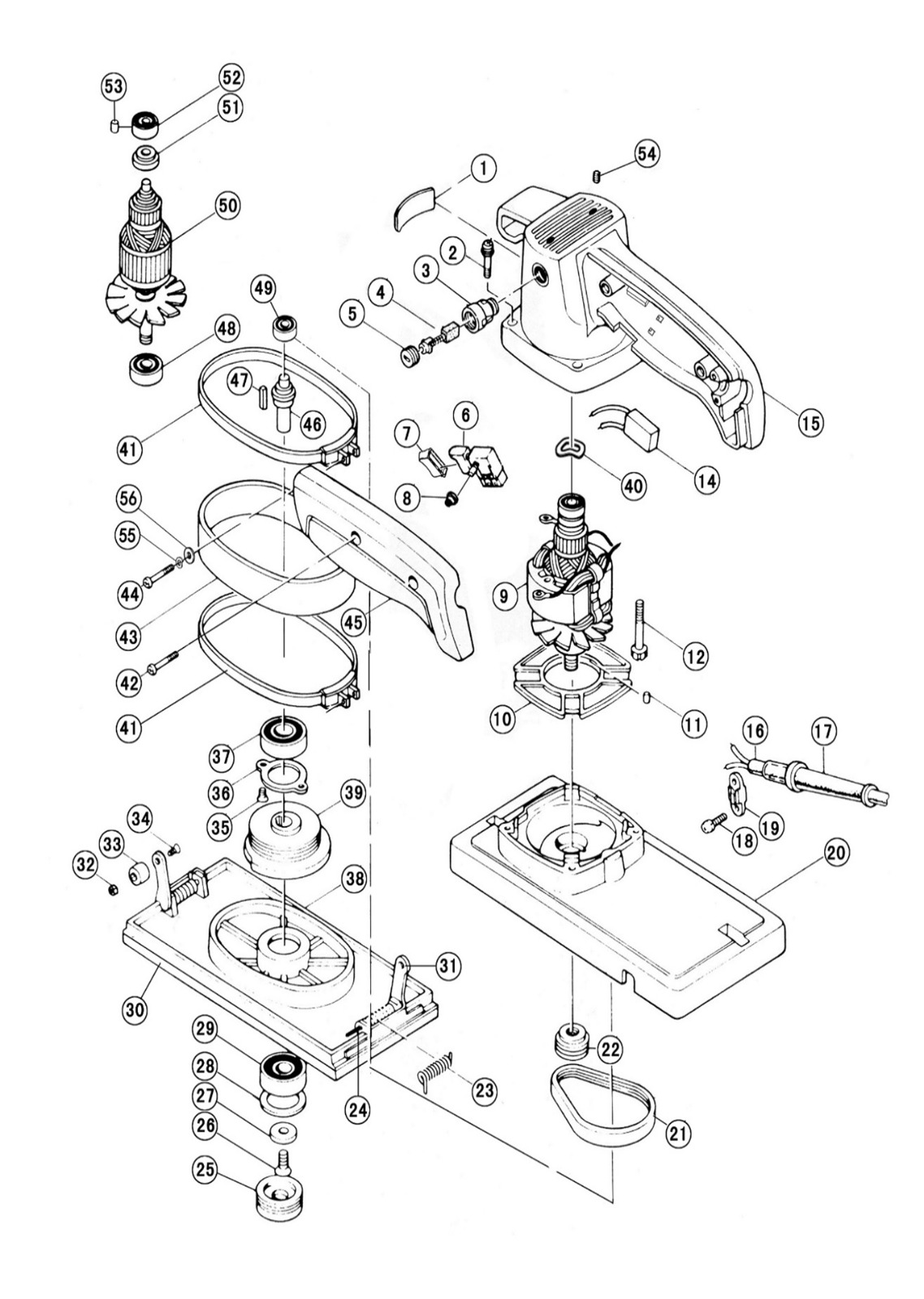 DSB234ORBITAL SANDER