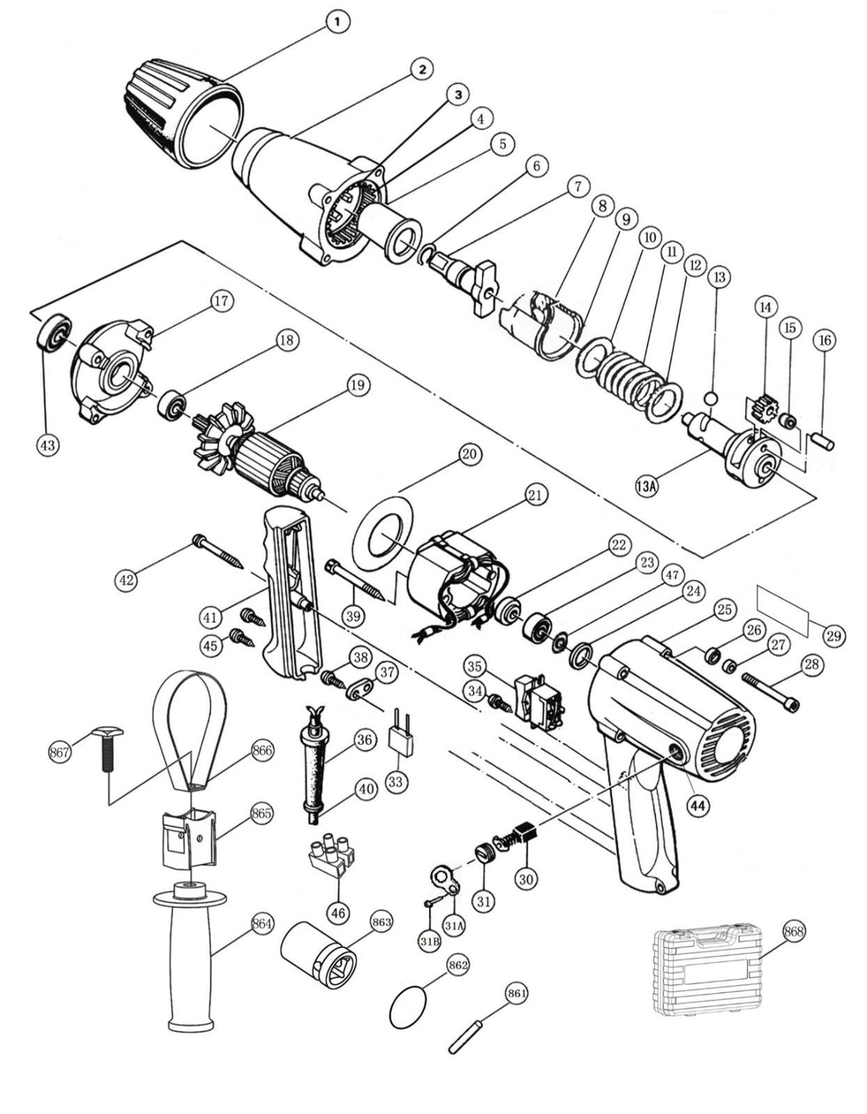 DPB22C ELECTRIC WRENCH