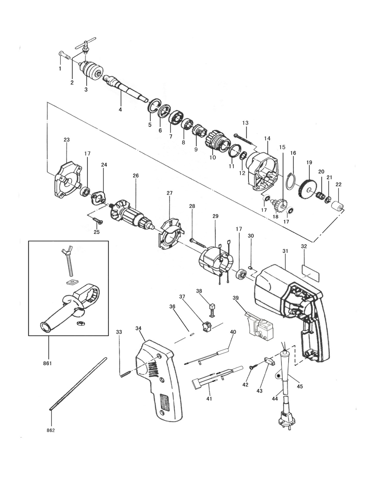 DZJ03-13 ELECTRIC IMPACT DRILL