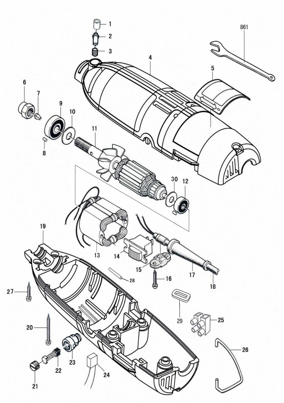 DSJ-02-10 DIE GRINDER