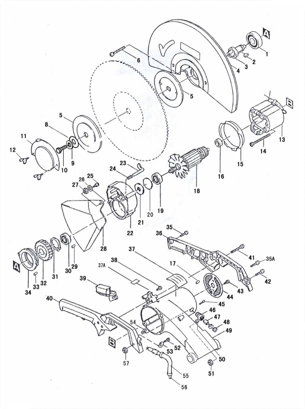 DJG02-355 part2 ELECTRIC CUT-OFF MACHINE