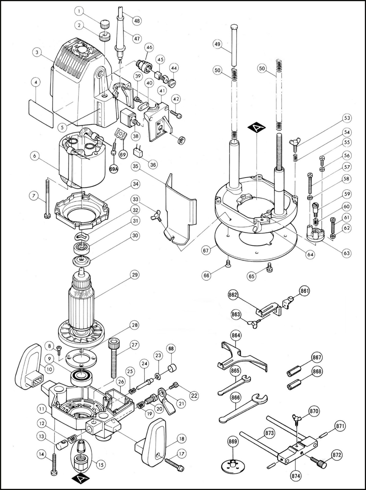 DMR12 WOOD ROUTER