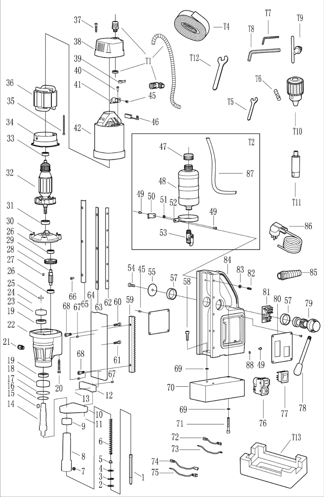 DJC02-30 MAGNETIC DRILL (CORE DRILL)