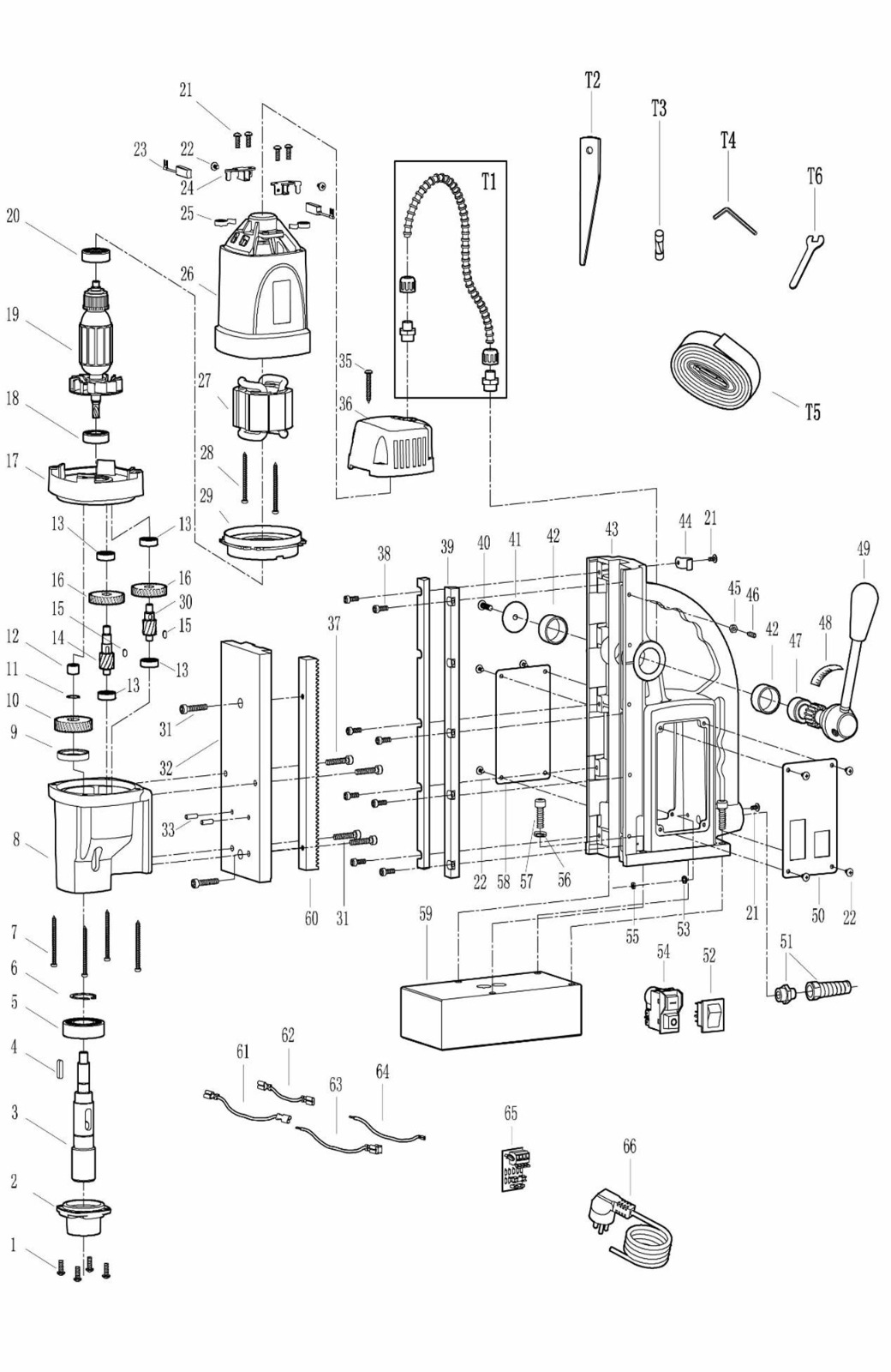 DJC23S MAGNATIC DRILL (CORE DRILL)