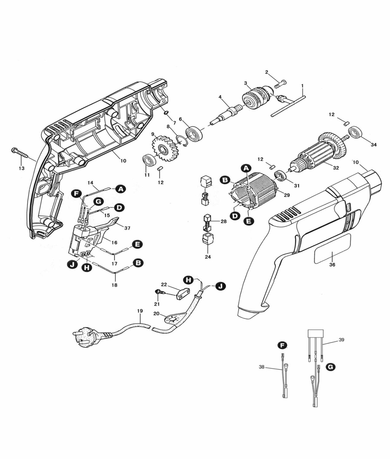 DJZ05-10A ELECTRIC DRILL