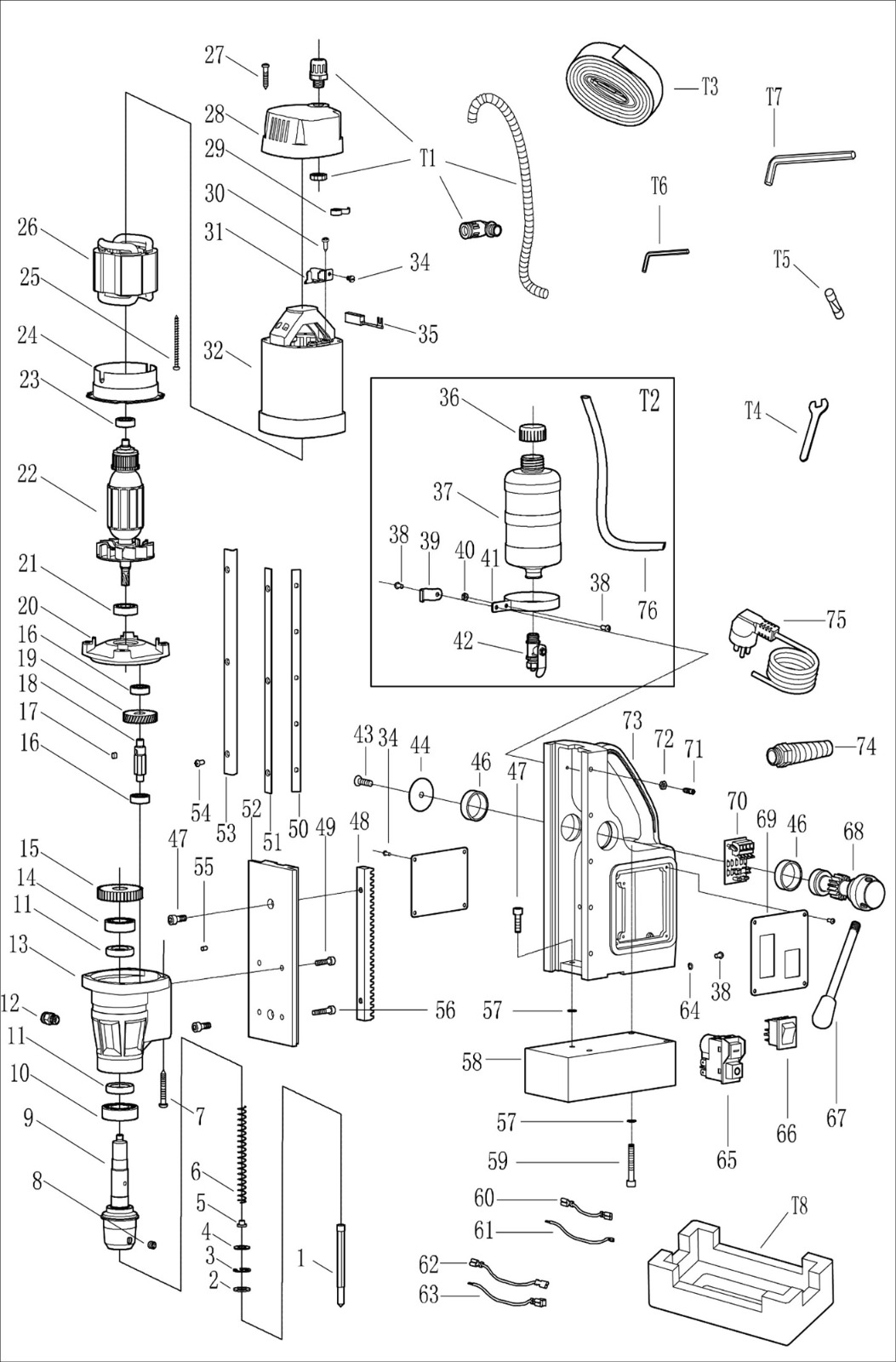 DJC30 MAGNETIC DRILL (CORE DRILL)