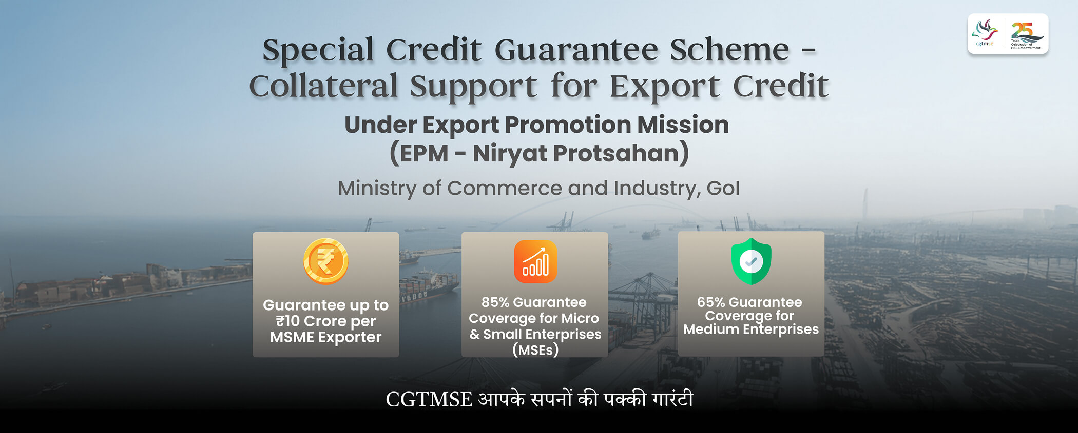 Credit Guarantee Fund Trust for Micro & Small Enterprises (CGTMSE)